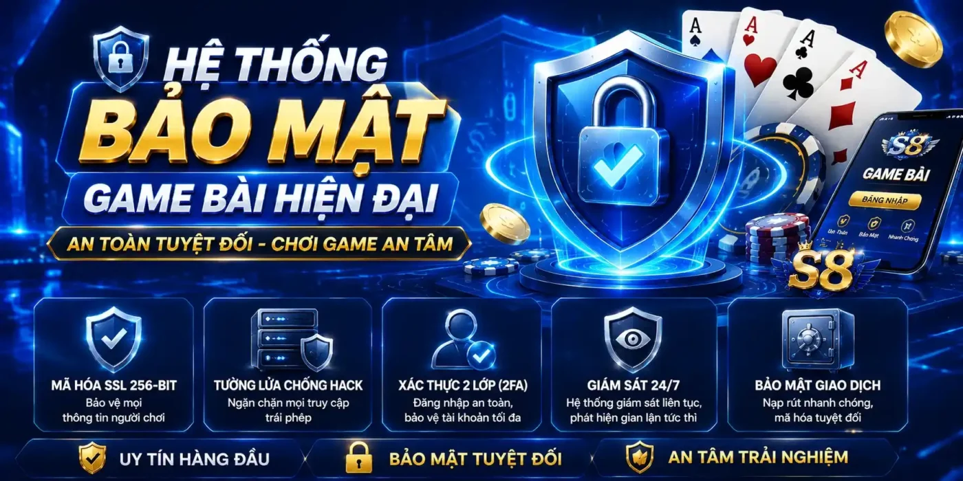 Hệ thống bảo mật game bài hiện đại